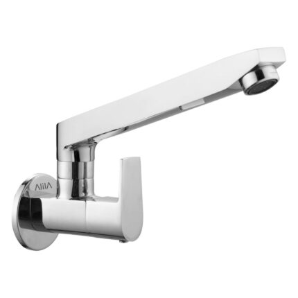 Sink Cock Casted Spout with Wall Flange